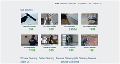 Desktop Screenshot of ozcleaningservices.com.au